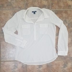 Old Navy Pearl Blouse.